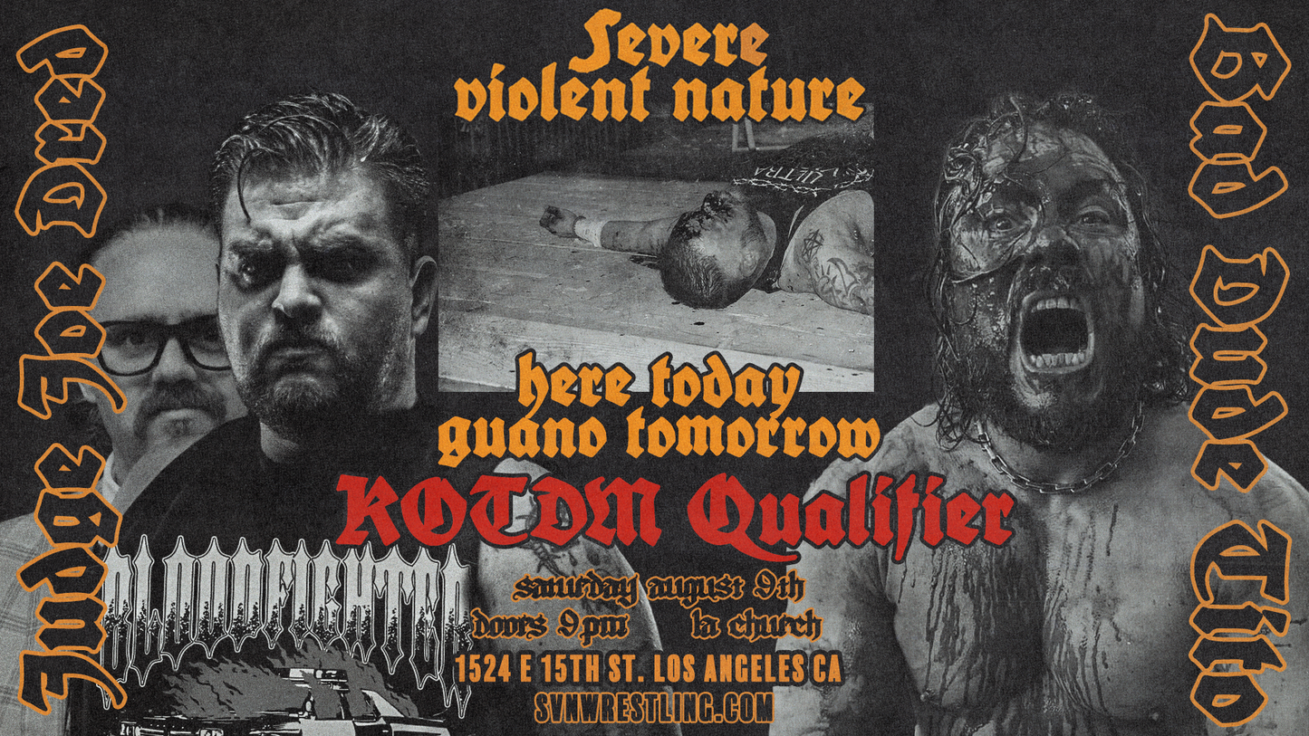 SVN Wrestling: Here Today, Guano Tomorrow