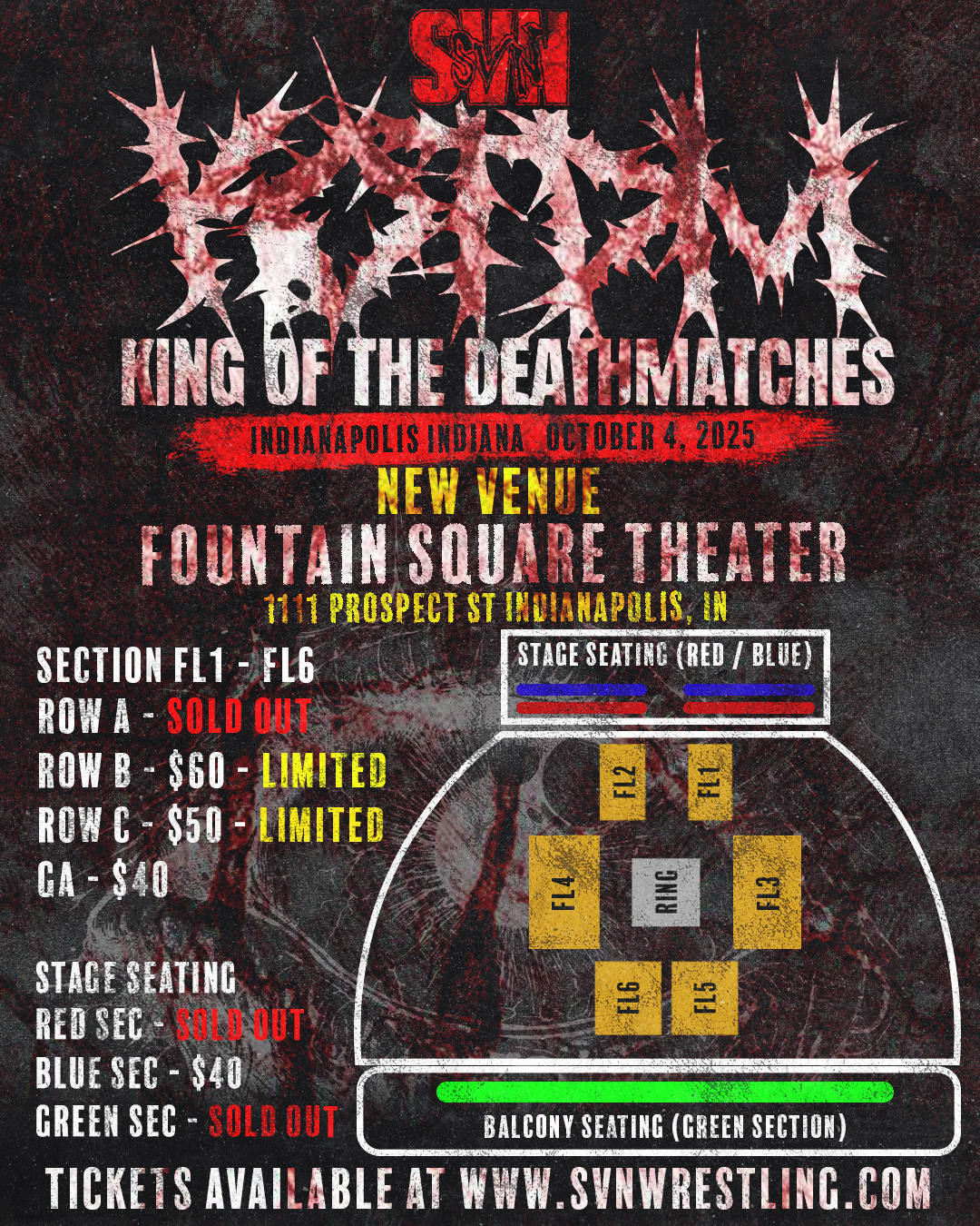 SVN Wrestling: King of the Deathmatches 2025