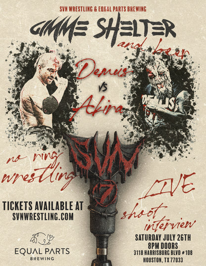 SVN Wrestling: Gimme Shelter