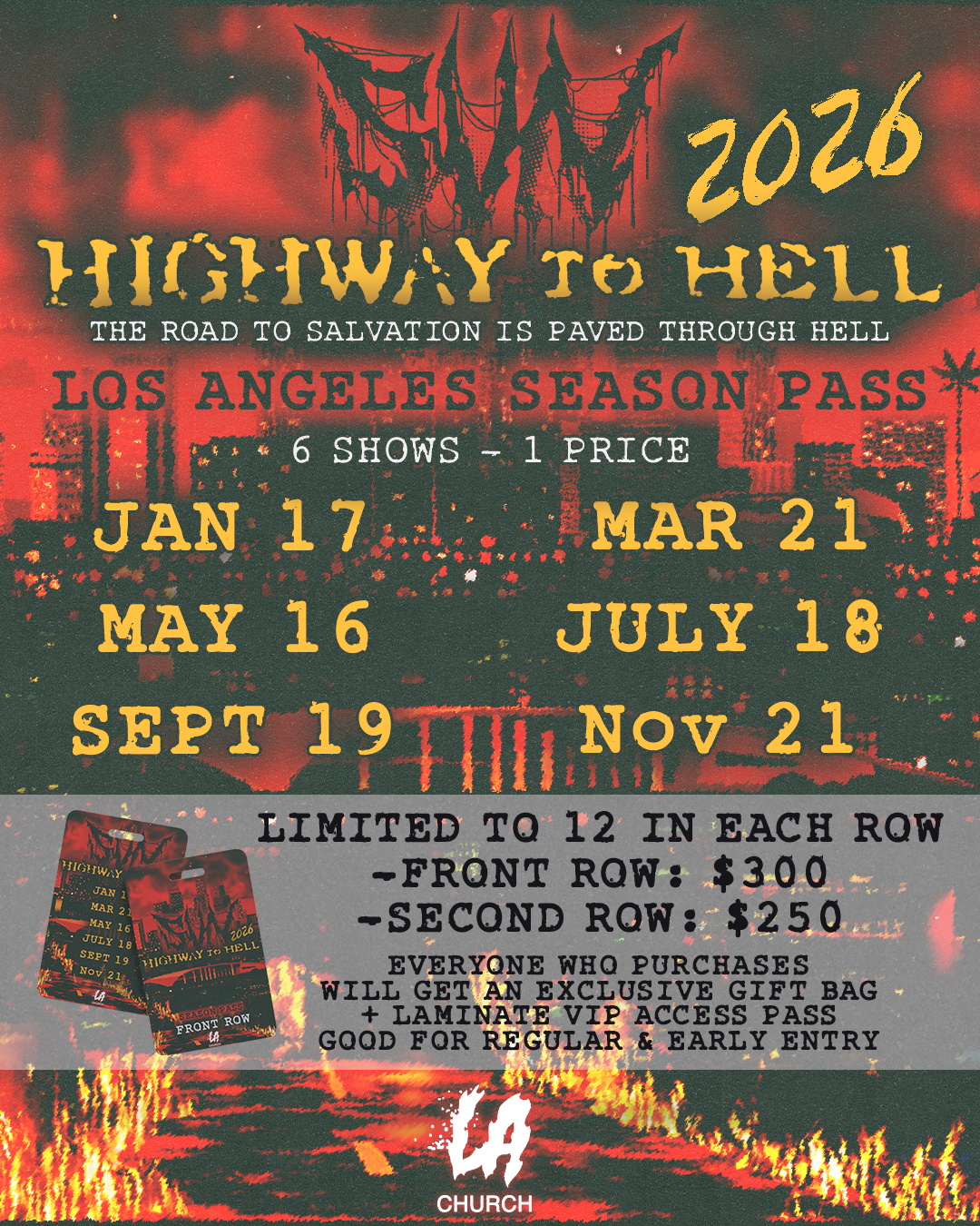 SVN Wrestling Highway to Hell Pass