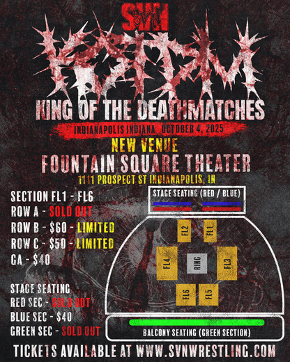 SVN Wrestling: King of the Deathmatches 2025