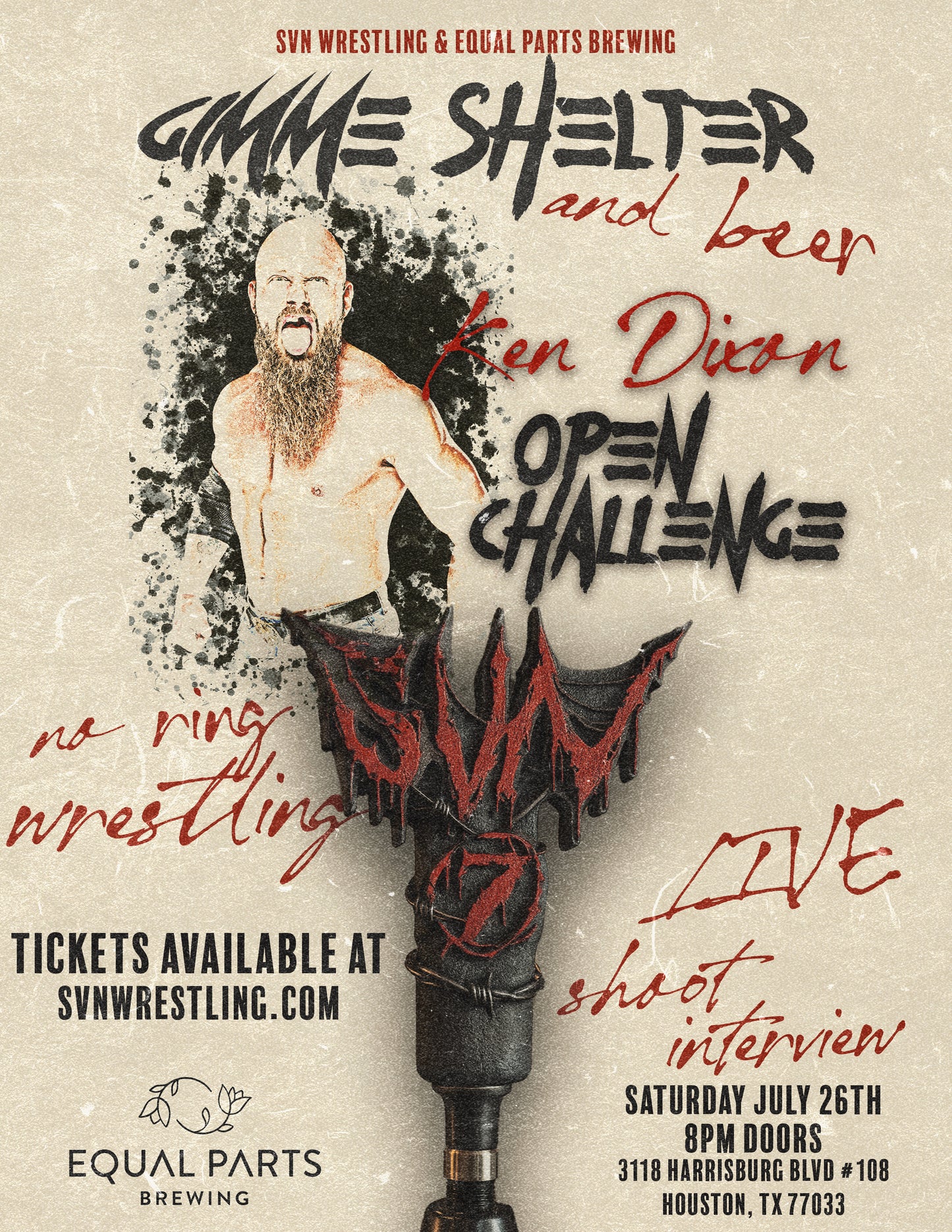 SVN Wrestling: Gimme Shelter