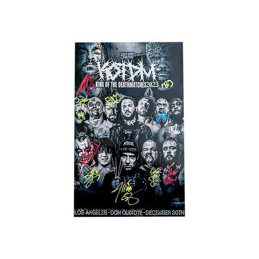 KOTDM 2023 Signed Poster