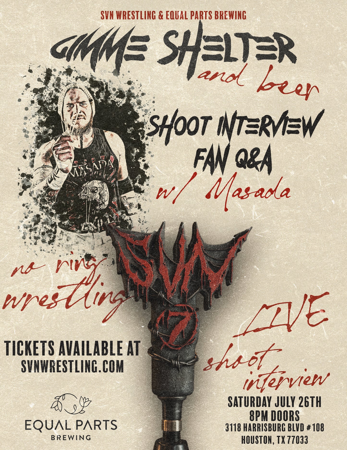SVN Wrestling: Gimme Shelter