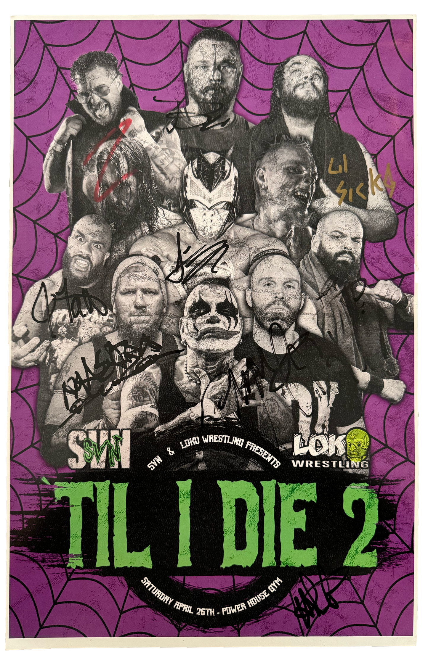 Til I Die 2 - Signed 11x17 Poster