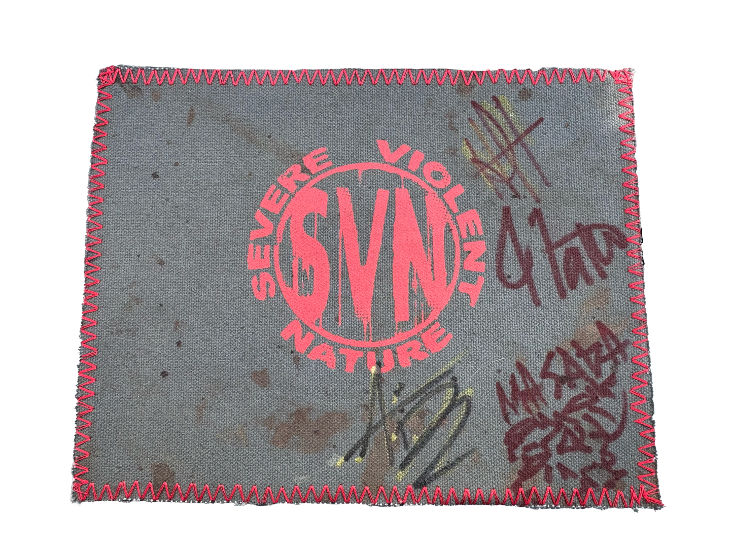 Signed & Stitched - Used SVN Bloody Canvas