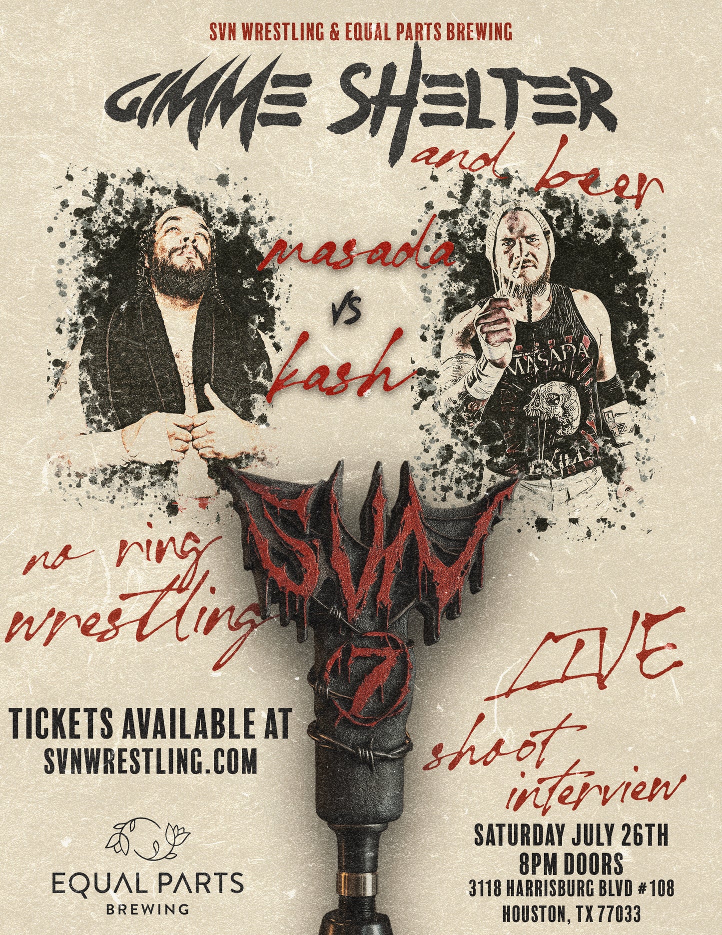 SVN Wrestling: Gimme Shelter