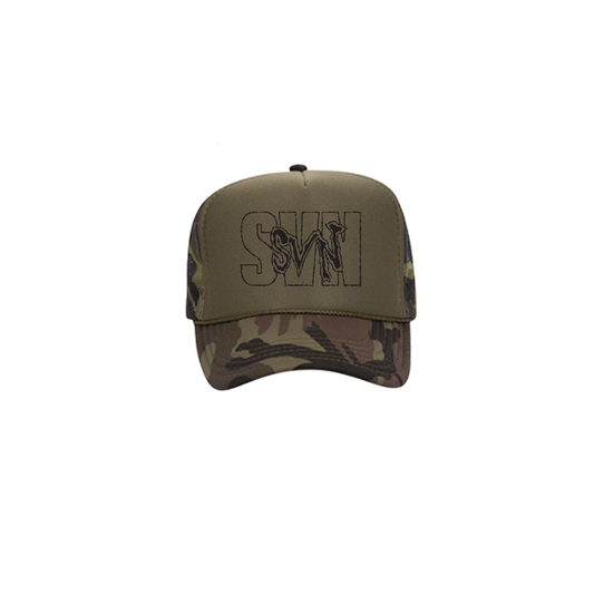 SVN Logo Trucker Cap [Camo]